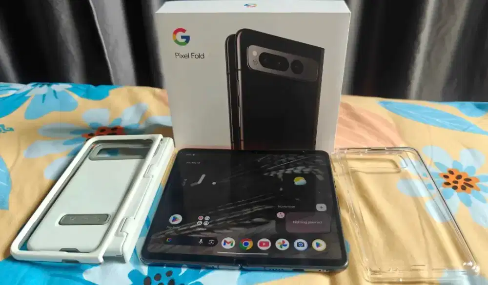 Pixel z fold 12/256 fullset kamera mantap minus