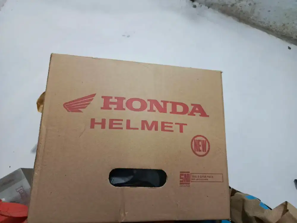 Helm original honda trx 3 open face
