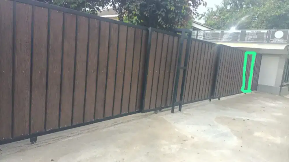 pagar kombinasi motip grc