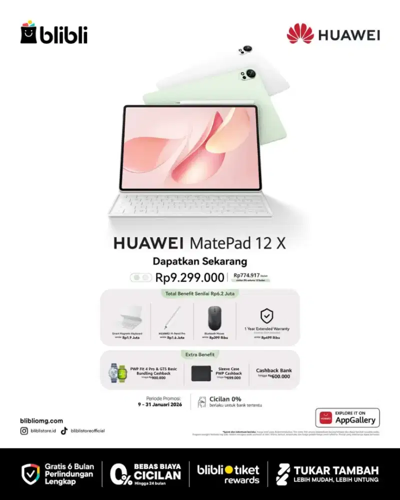 Tablet Huawei Matepad 12x 2026
