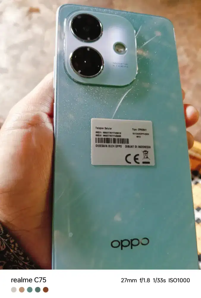 Hp second tapi  ORI belum pernah service