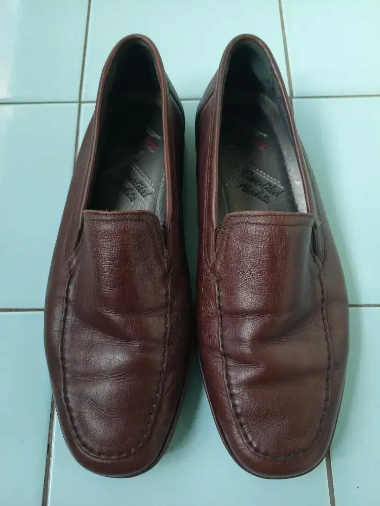 [ FLUCHOS ] SEPATU FORMAL SLIP ON PRIA ORIGINAL KULIT