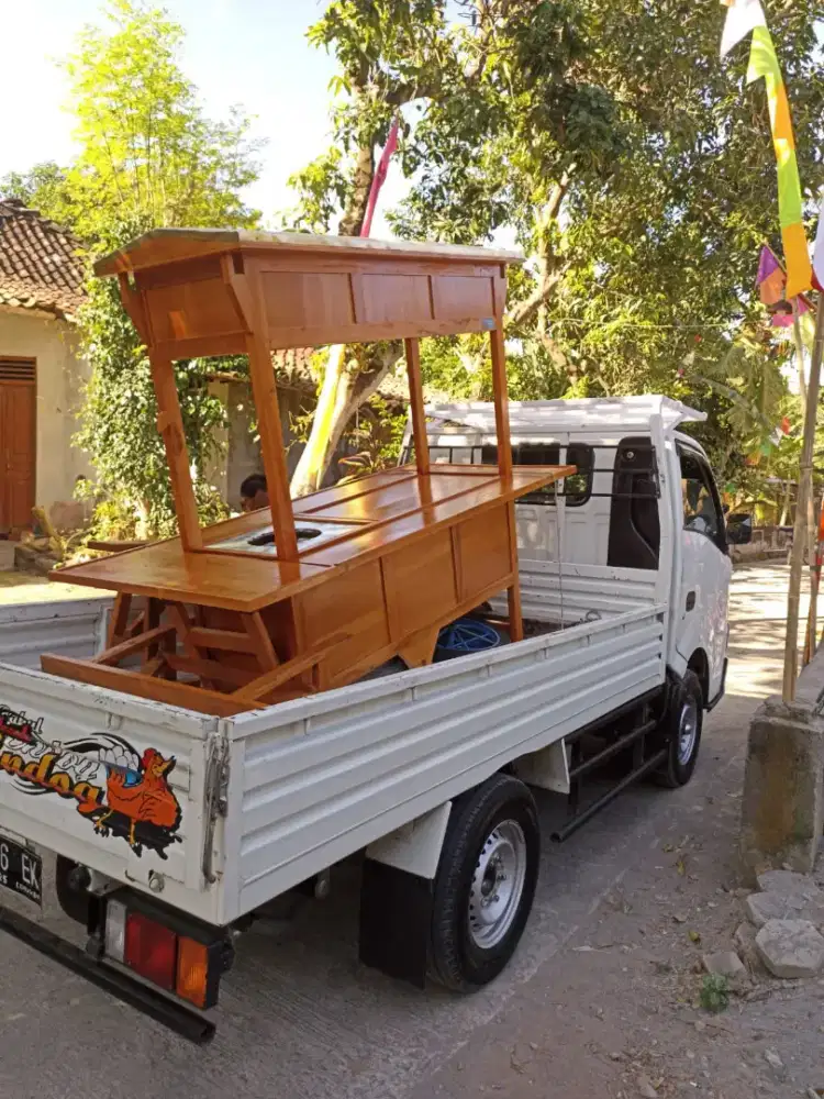 Gerobak Angkringan Bakso Mie Ayam PeceL Bubur Sate Martabak Ronde dlL