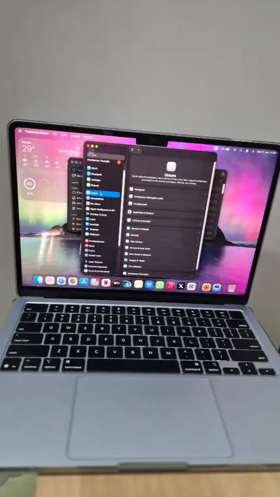 Macbook Air M4 Sky Blue