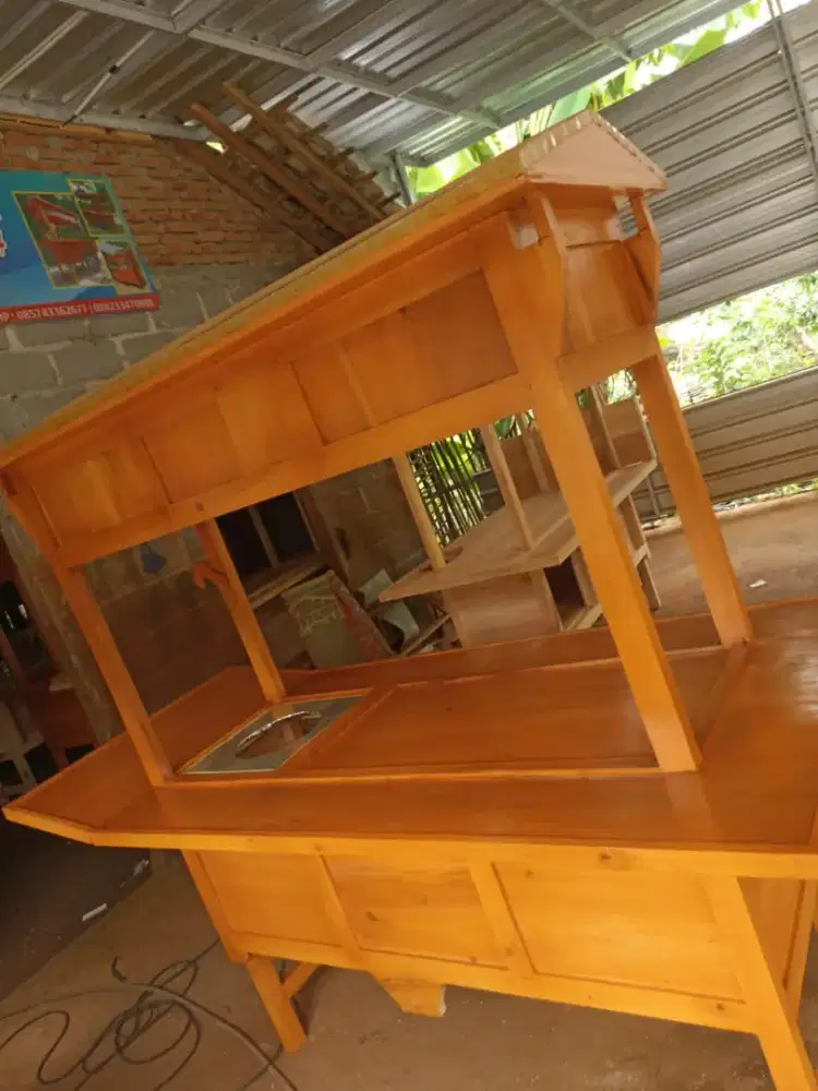 Gerobak Angkringan Bakso Mie Ayam PeceL Bubur Sate Martabak Ronde dlL