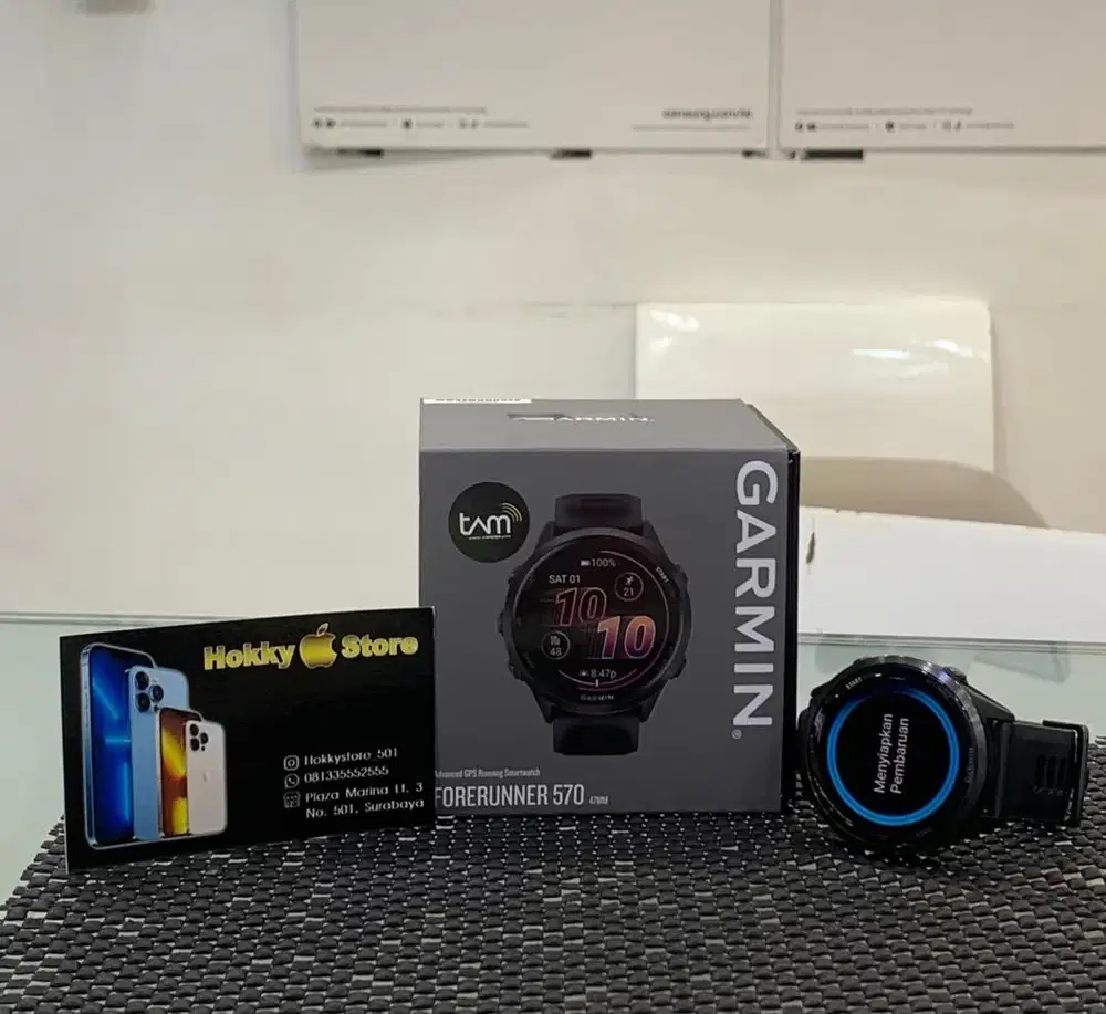 Jam Garmin forerunning 570 diameter 47mm