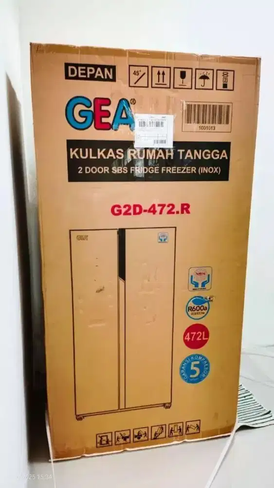Kulkas 2 Pintu Side By Side GEA - G2D-472.R