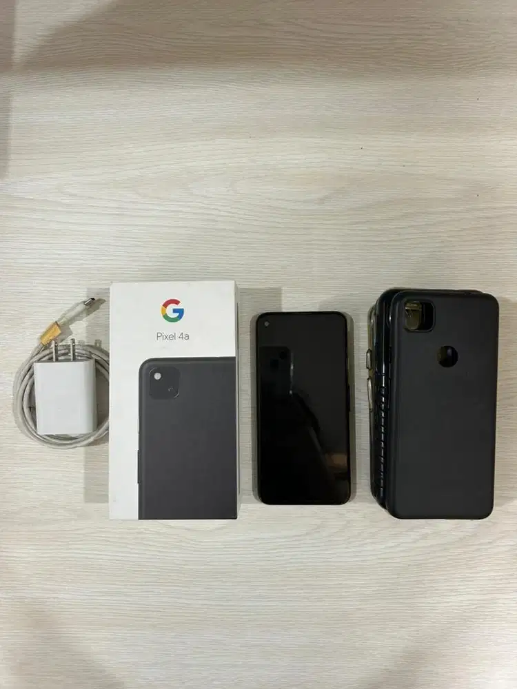 Google Pixel 4a Full Set Box Mulus