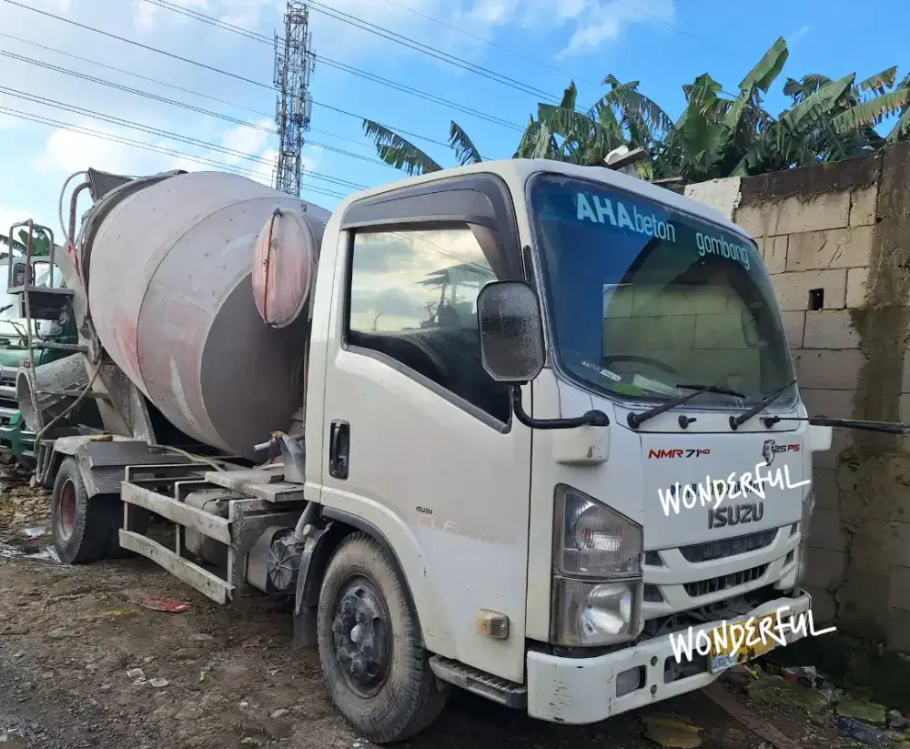 Isuzu Elf GIGa Ps125HD NMR 71HD MiNi MIXER 3-4kbk Ors Bio Solar Turbo
