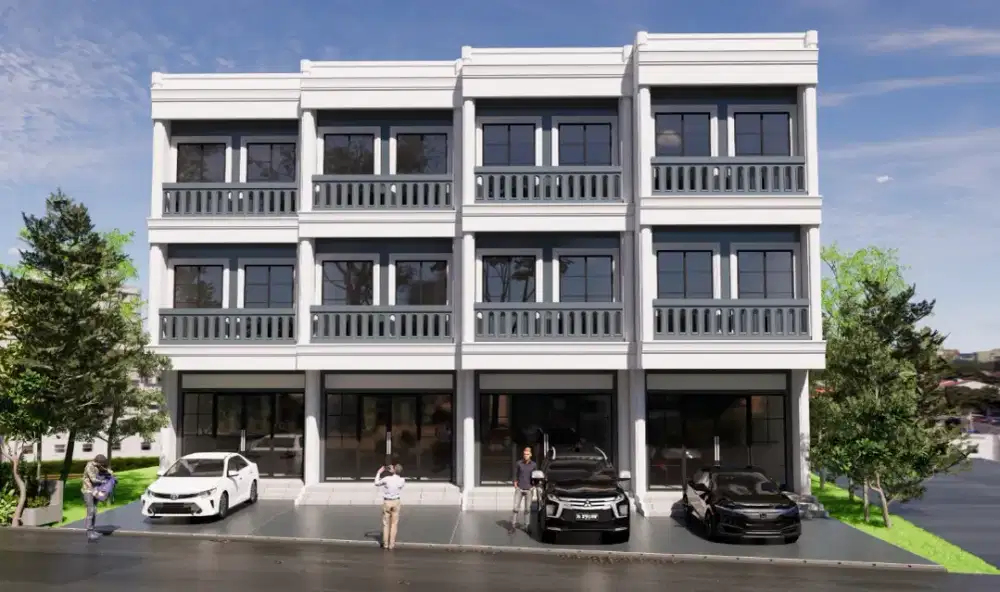 Ruko 3 lantai lokasi sangat strategis dekat mall grand pramuka