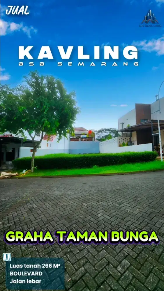 KAVLING DI GRAHA TAMAN BUNGA BSB SEMARANG