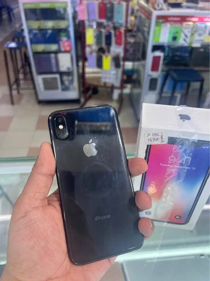 Iphone X 256 IBOX (Black) Fullset Jossjiss