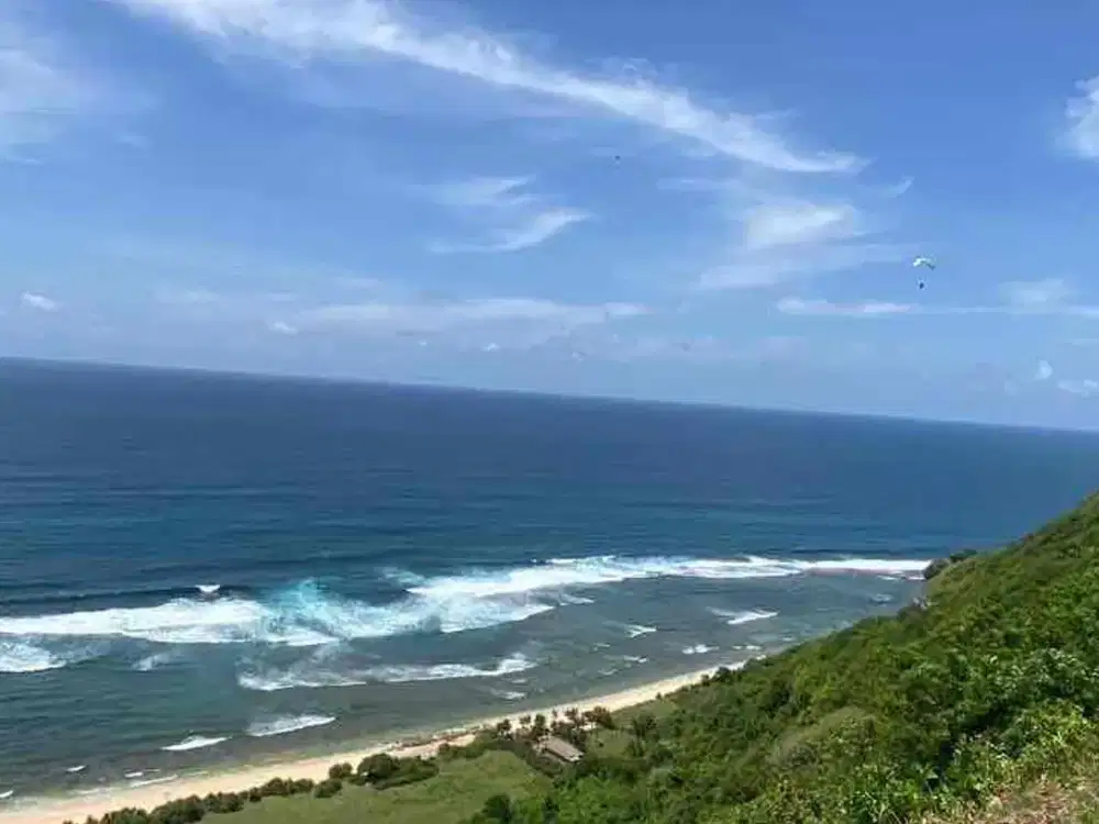 Dijual tanah kavling Langka clifffront ocean view berlokasi di Uluwatu