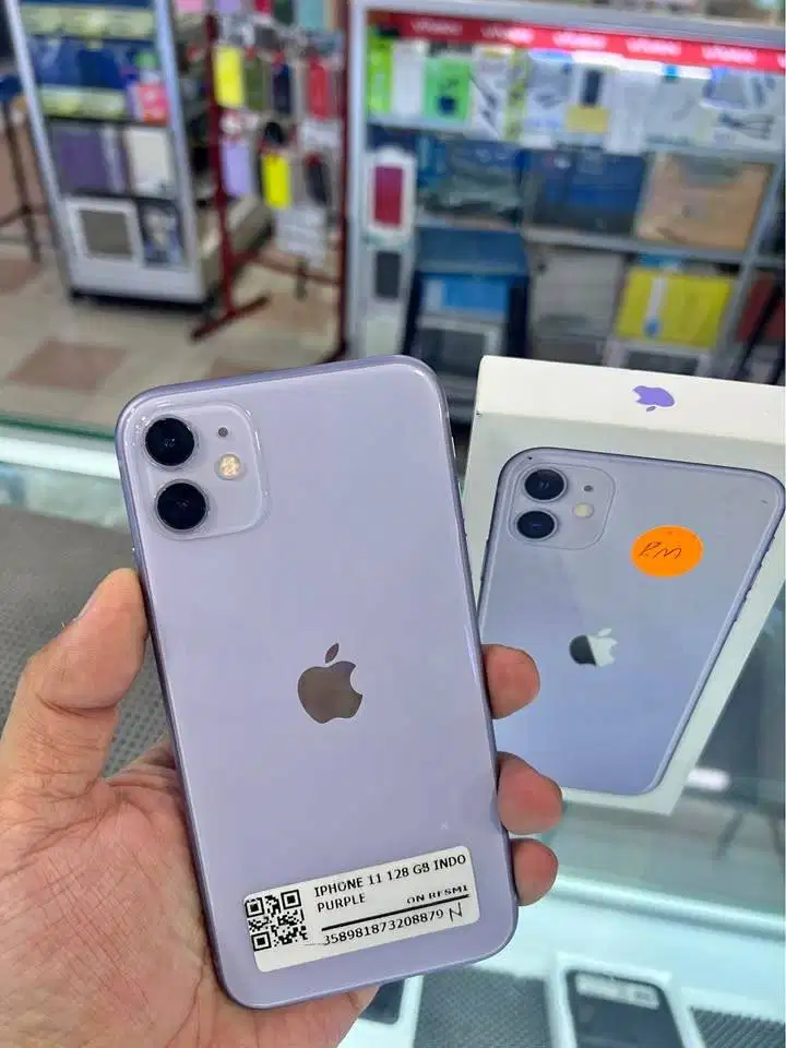 Iphone 11 128 IBOX (Purple) Fullset Mulus jossjiss
