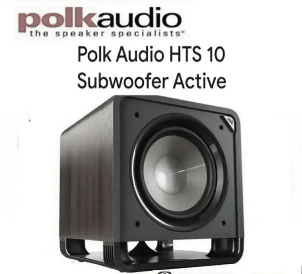 Subwoofer Aktif Polk HTS 10 New Ex Display Toko