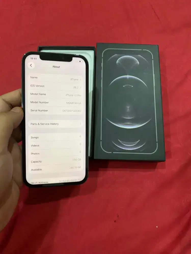 IPHONE 12 PRO 256 INTER ALL OPERATOR