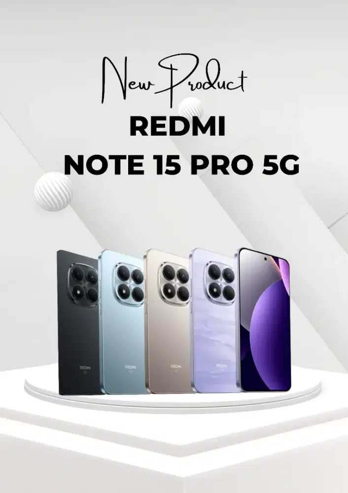 Redmi Note 15 Pro 5G | Promo
