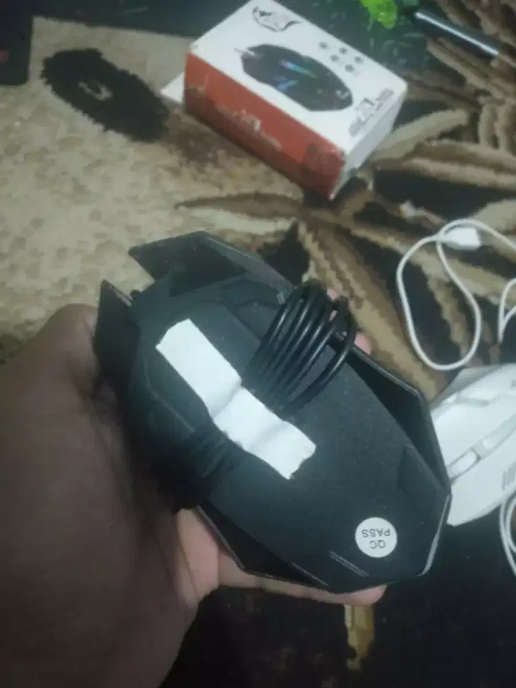 Mouse MG05 Black Bekas Mobilador