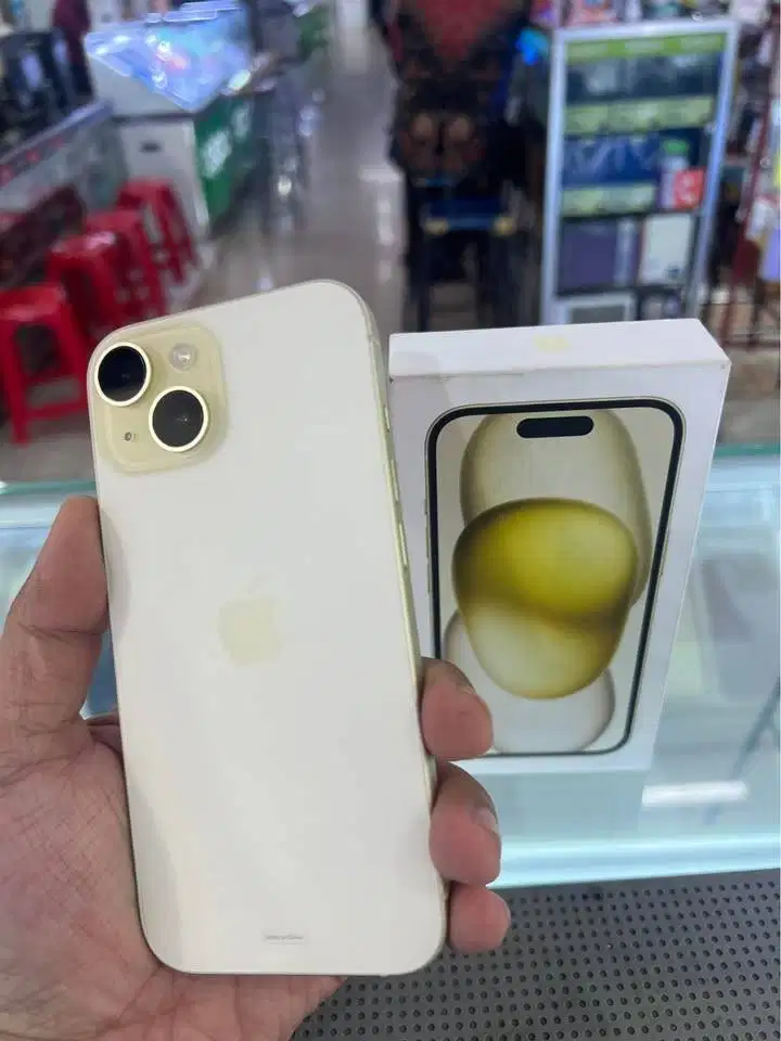 Iphone 15 128 IBOX (Yellow) Fullset Jossjiss