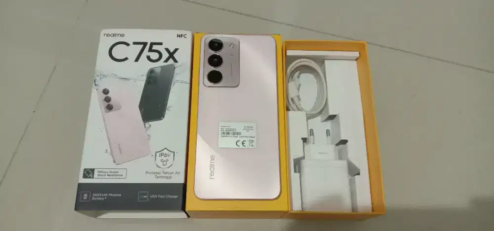 REALME C75x RAM 8+8/128GB FULLSET ORI BERGARANSI