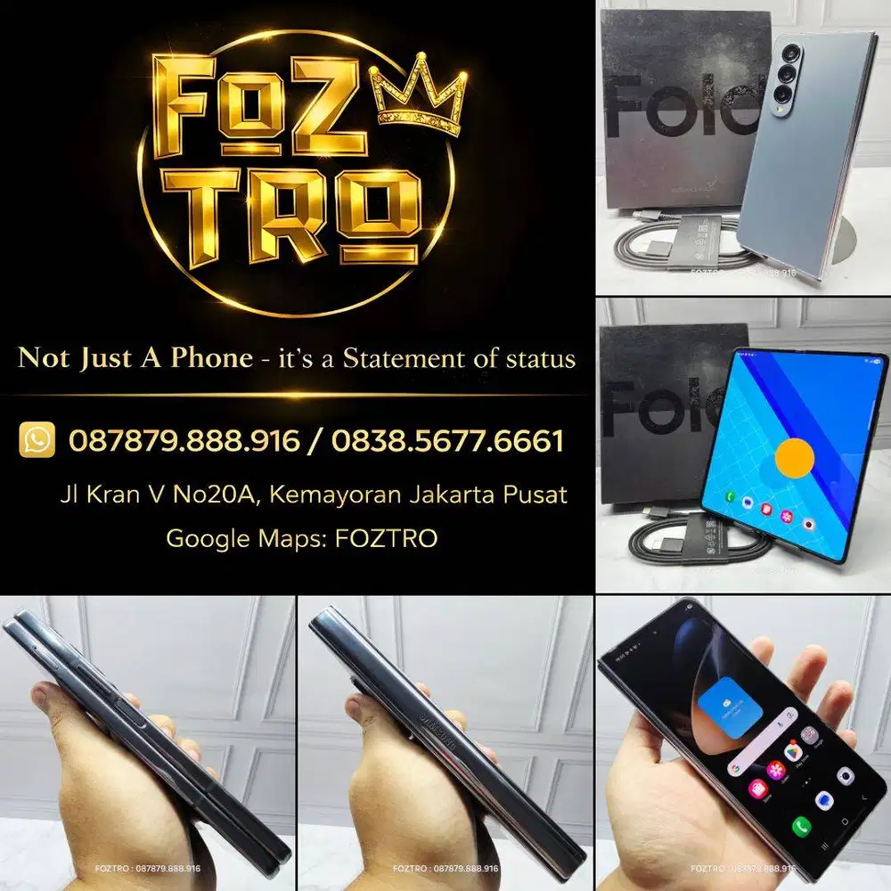 Samsung Galaxy Z Fold 4 12/1TB Graygreen Fullset No Minus