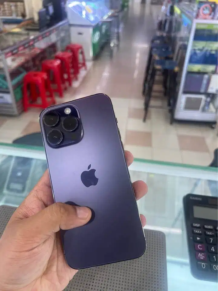 Iphone 14 Promax 256 IBOX (Deep Purple) Fullset Jossjiss