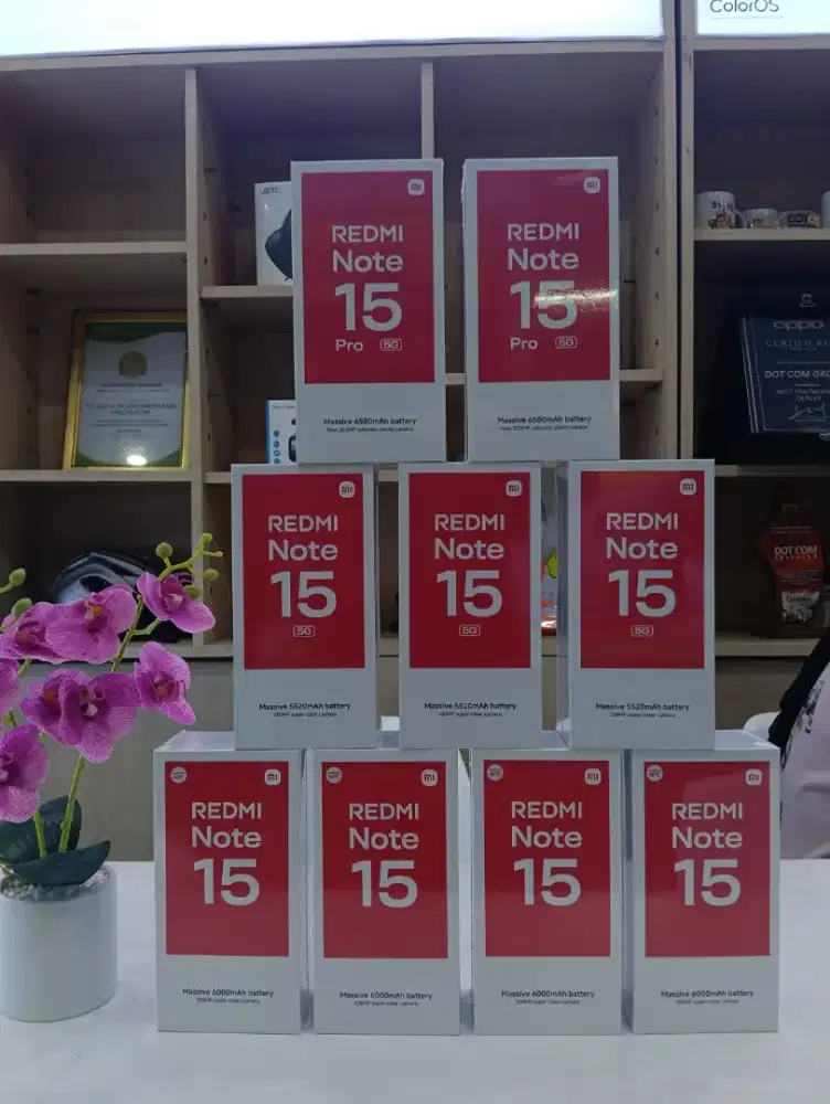 Redmi note 15 8/256 garansi resmi