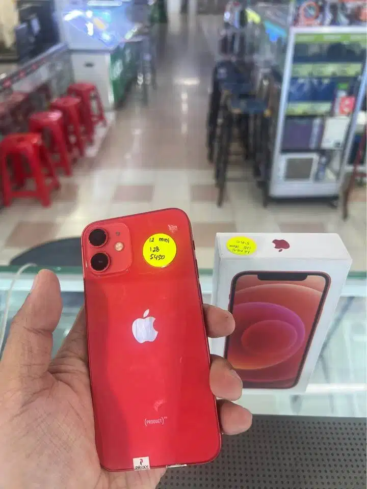 Iphone 12 MINI 128 IBOX (RED) Fullset Jossjiss
