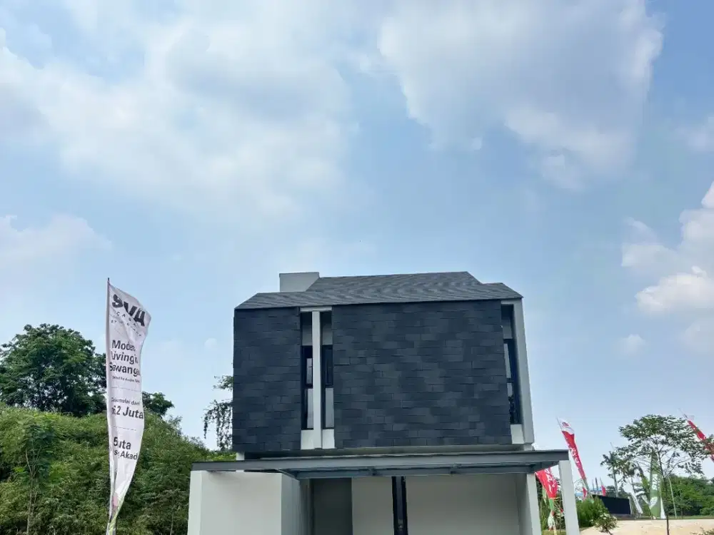 Rumah Dijual Sawangan Rumah Karya Andra Matin Sva Casa Svara Eksklusif Selangkah ke TransJakarta 2 Km ke Tol Sawangan