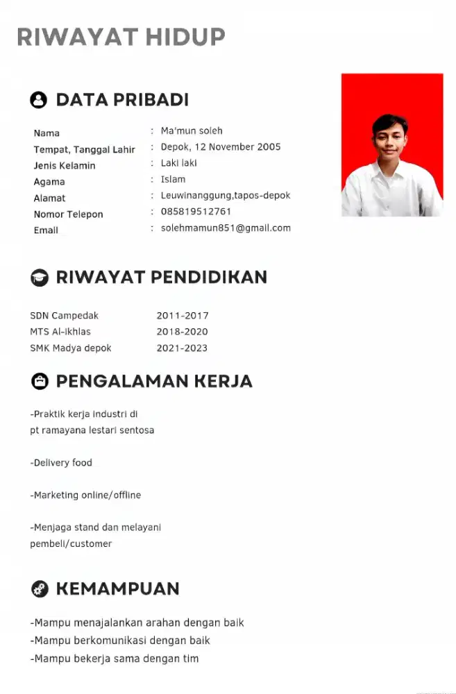 SEDANG MENCARI PEKERJAAN USIA 21