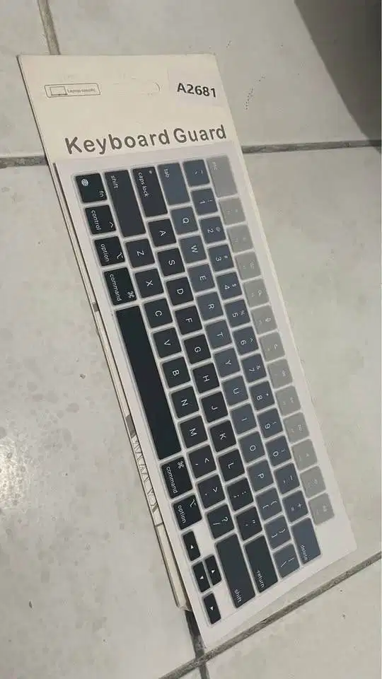 protector jelly keyboard macbook air m series