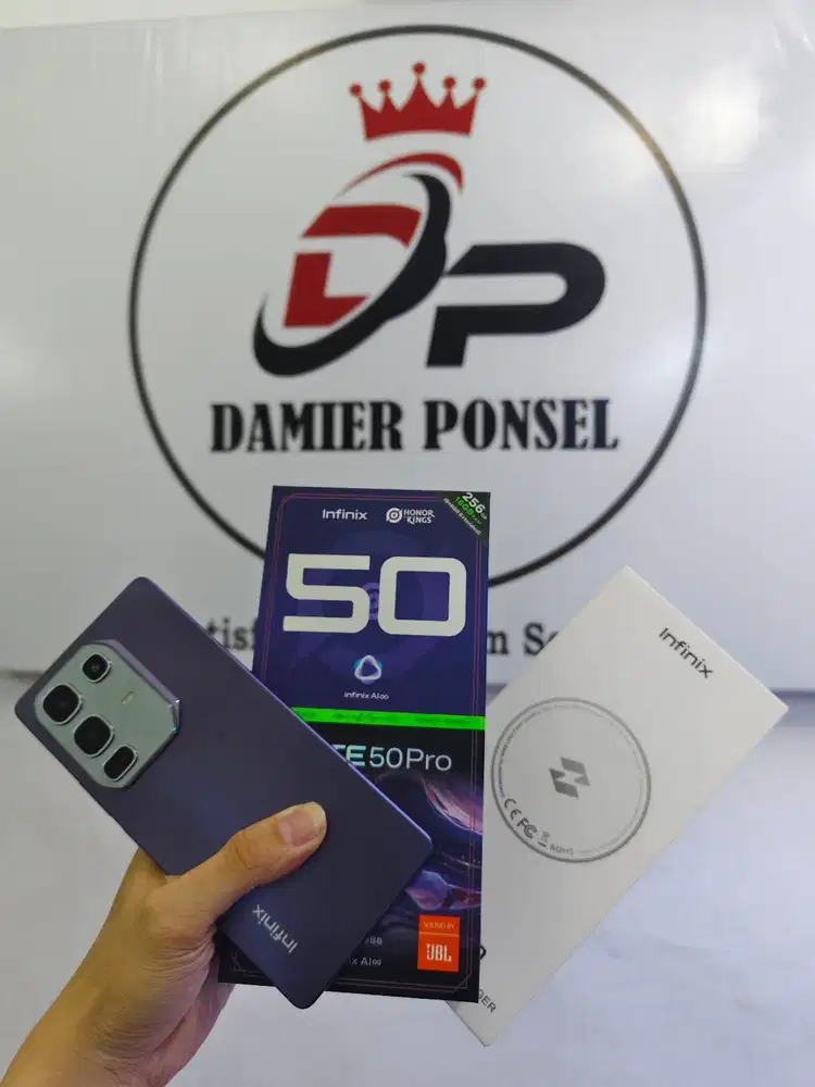 INFINIX NOTE 50 PRO (8/256) SECOND FULLSET GRANSI RESMI S/D MARET 2026