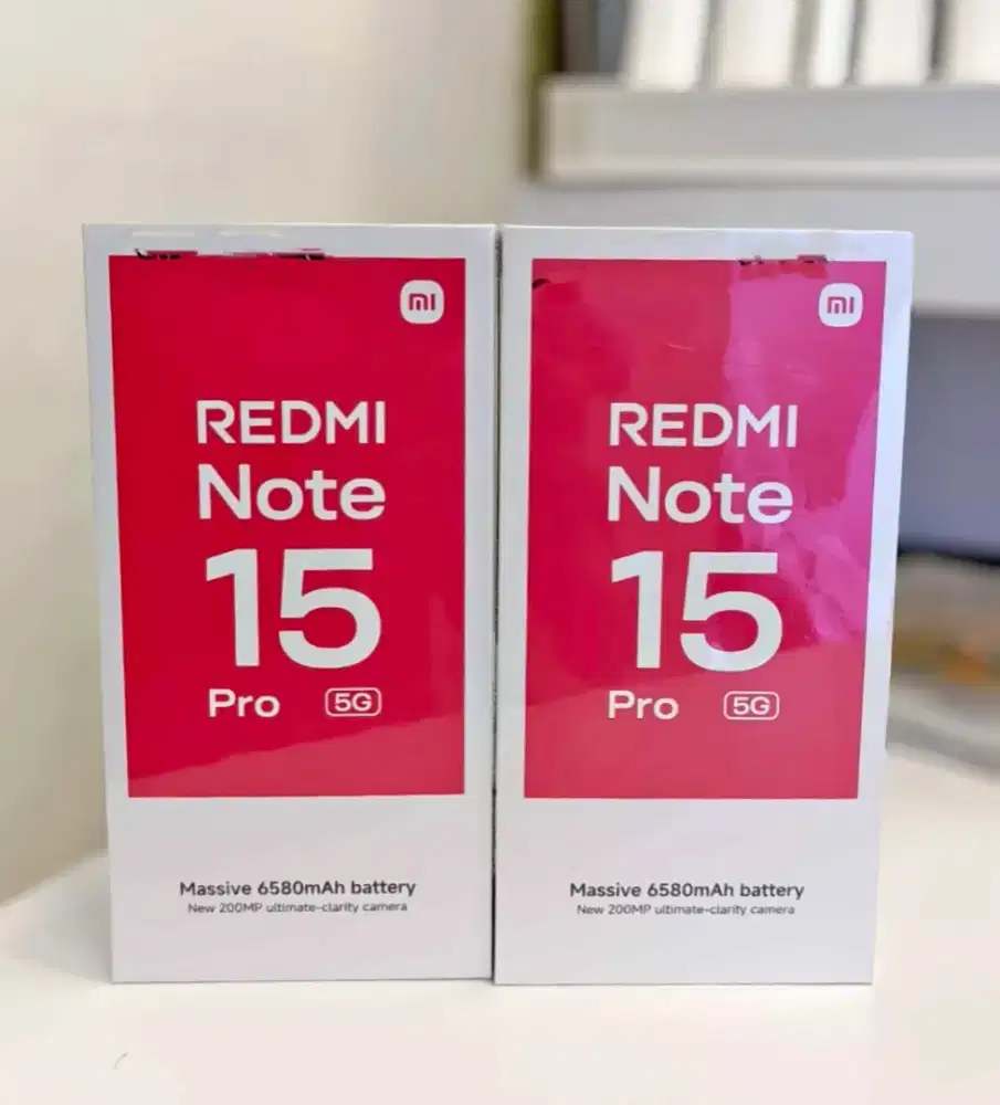 Redmi Note 15 Pro 5G 12/512 Garansi Resmi Baru Dan segel