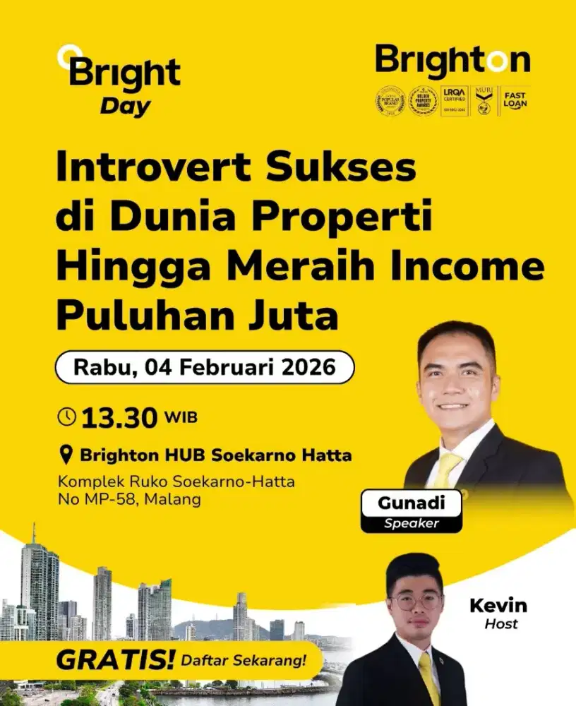 Lowongan untuk pengusaha ( Entrepreneur)