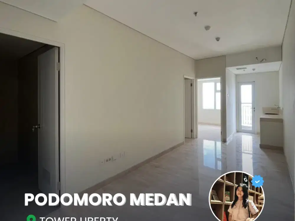 DISEWA UNFURNISHED APARTEMEN PODOMORO MEDAN