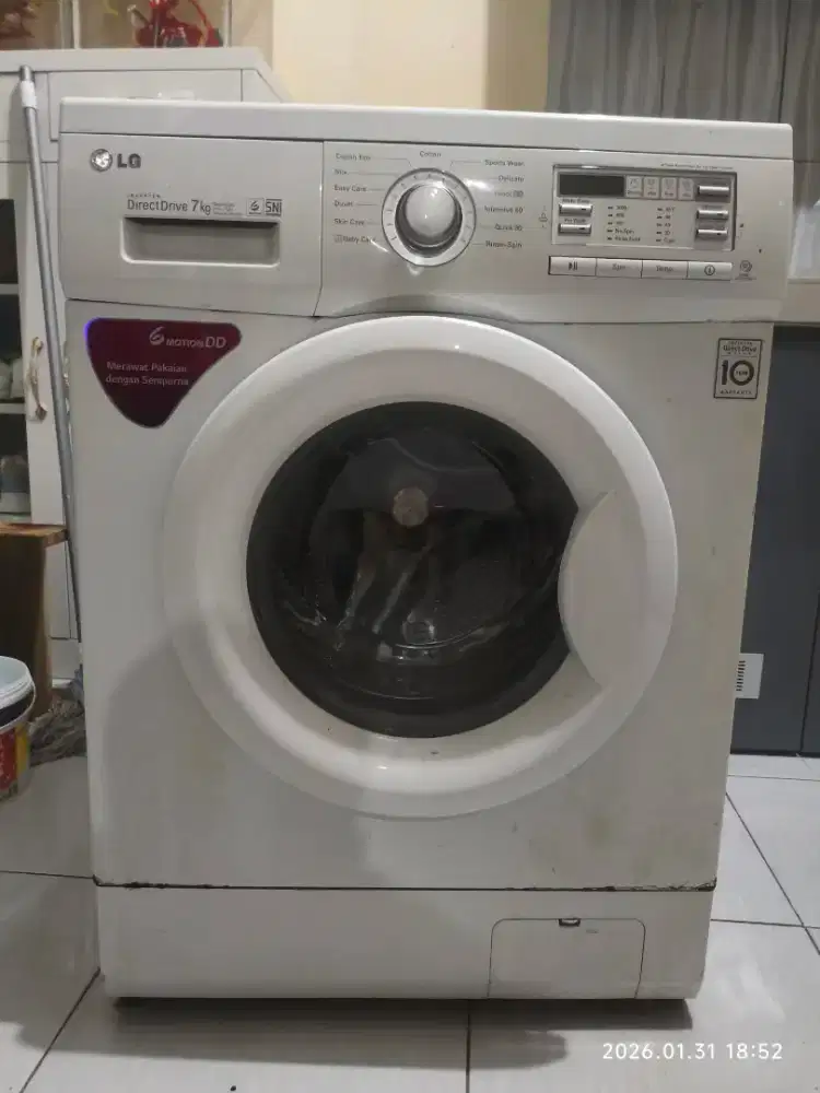 MESIN CUCI LG FRONT LOADING 7KG
