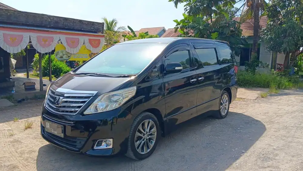 DIJUAL CEPAT MOBIL ALPHARD 2012
