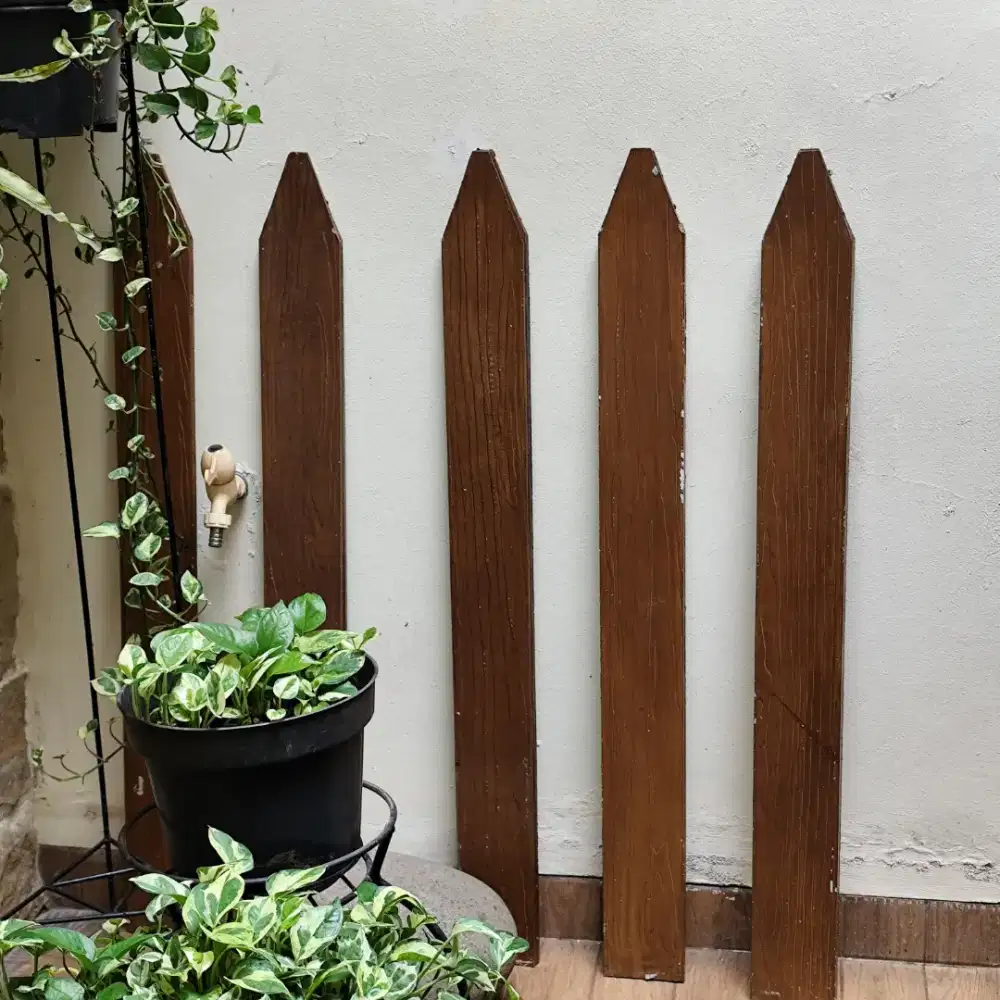 WOODPLANK dekorasi rumah siap pakai 10 x 100 cm Isi 75 pc