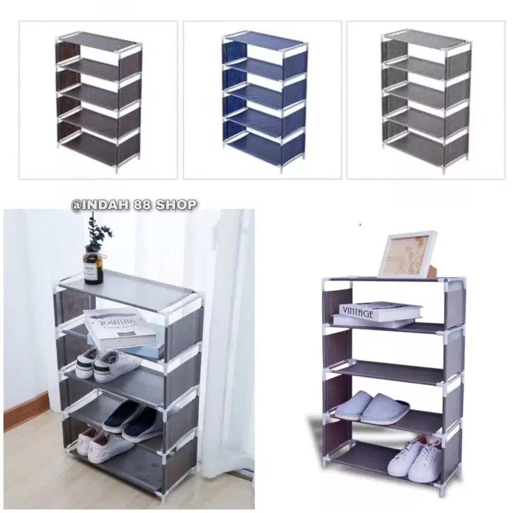 Rak Sepatu 5 Susun / Shoe Rack Portable