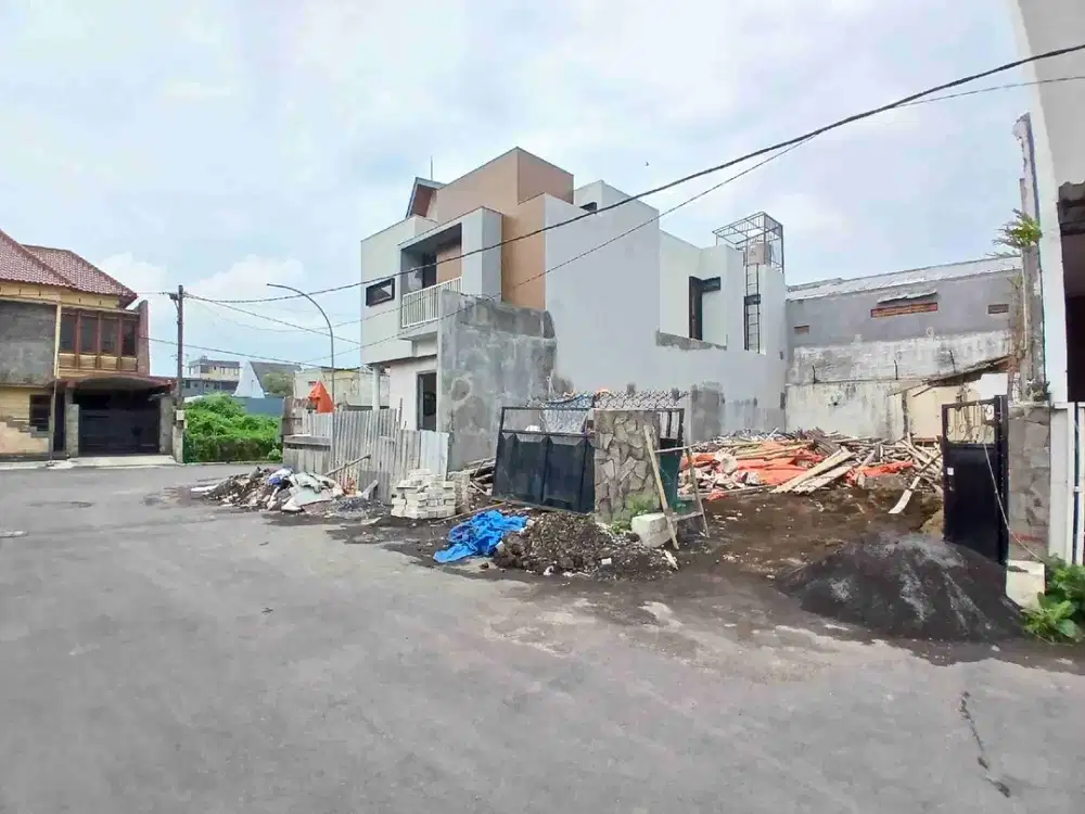 Tanah Cocok dibangun Kost Eksklusif. Kanan Kiri sudah dibangun Kost.