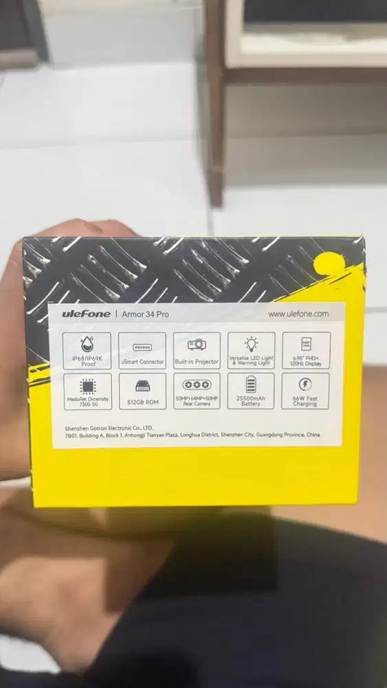 Hp proyektor ulefone armor 34 pro