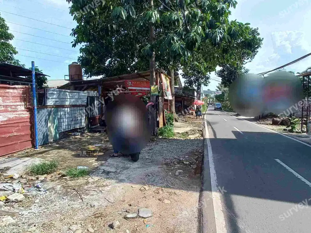 Sewa Lahan Tanah  200 m2  SHM  Sangat Strategis pinggir jalan raya Pondok Ranji