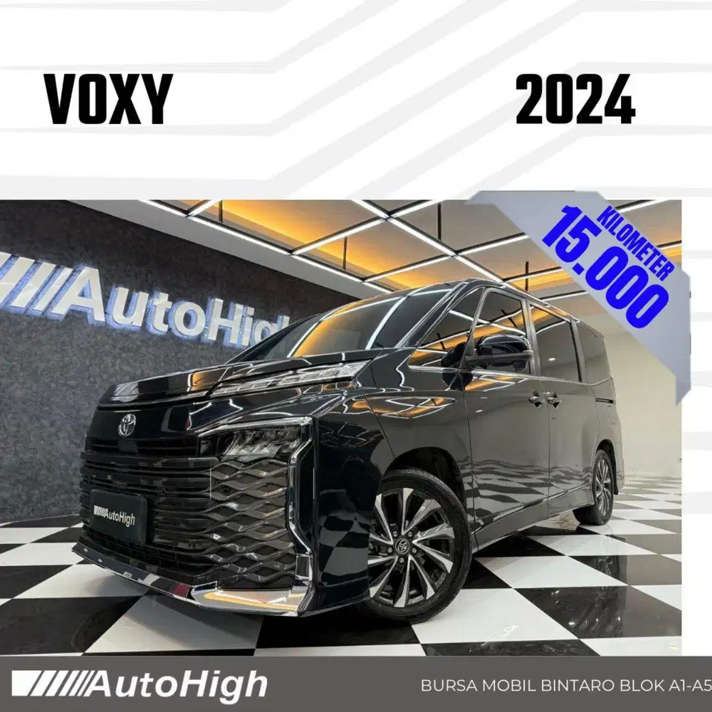 DP10% [Km15.000] Voxy 2024 Black Reg 2023 #AUTOHIGH