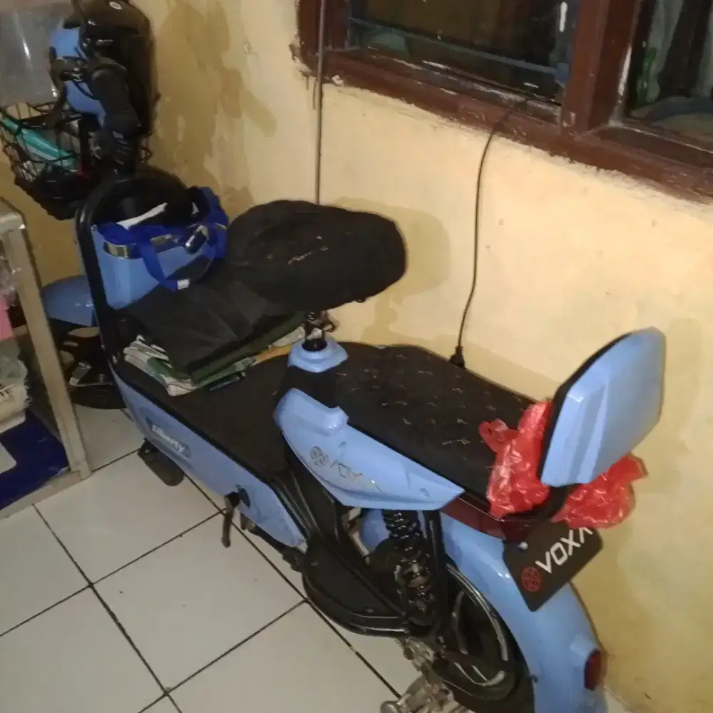 Sepeda listrik voxa Liberty second pemakaian kurang lebih satu tahun
