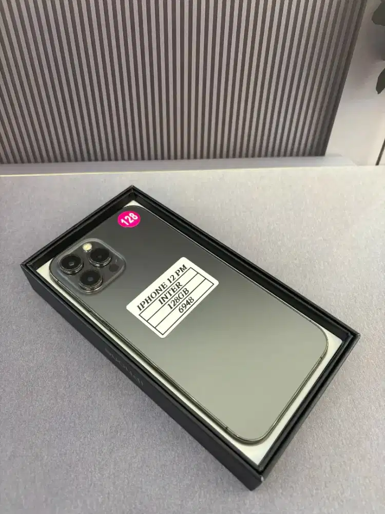 IPHONE 12 PROMAX 128GB INTER FULLSET NOMINUS