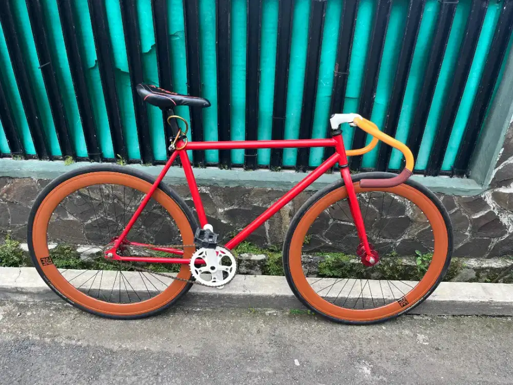 sepeda fixie Alloy ban continental grand sport race