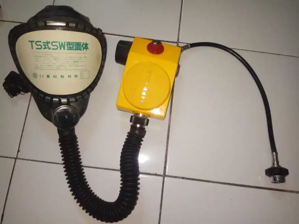 Regulator Bell + Masker Selang Konektor Tabung ( SCBA ) Kawasaki KS 8C
