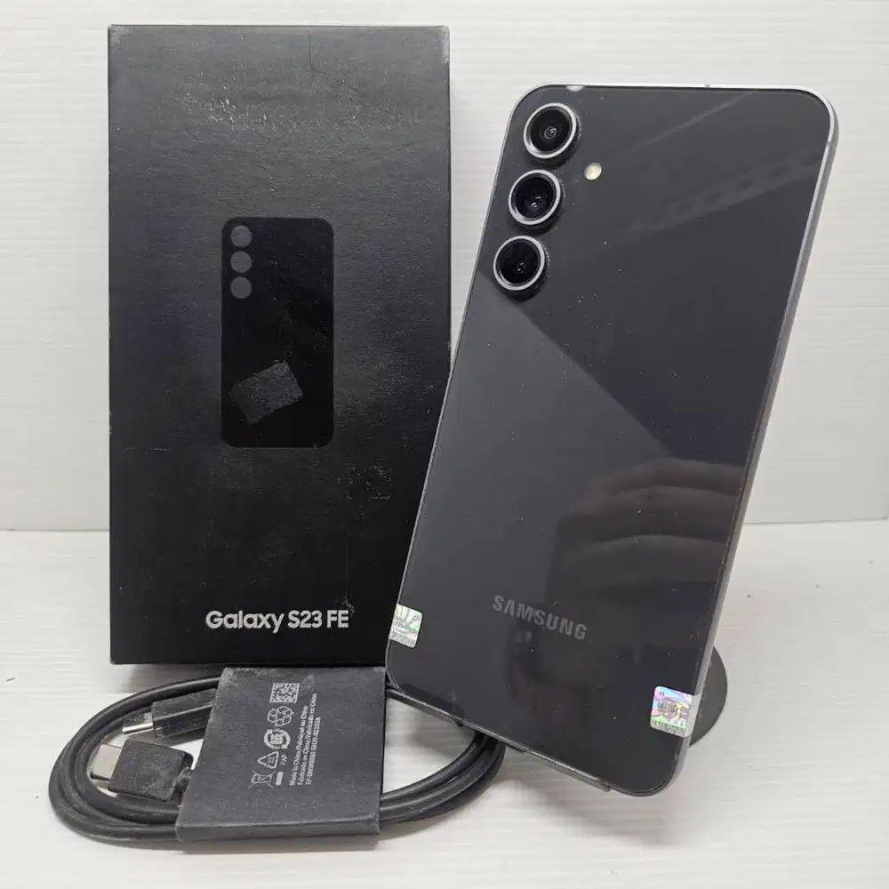 LIKE NEW SAMSUNG GALAXY S23 FE 5G 8/256 GRAPHITE EX SEIN NO MINUS MULU