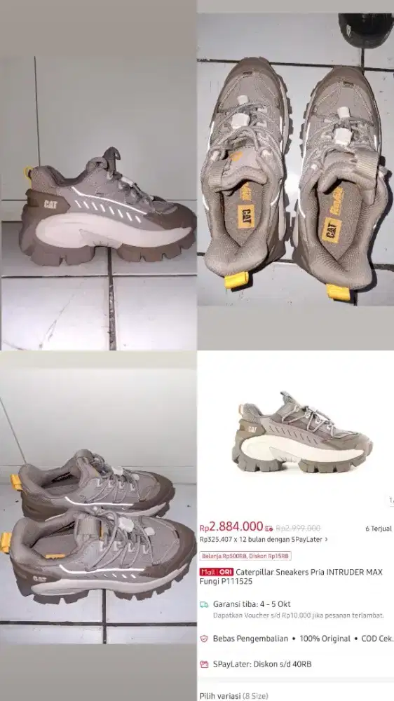 Caterpillar intruder max (size 39)