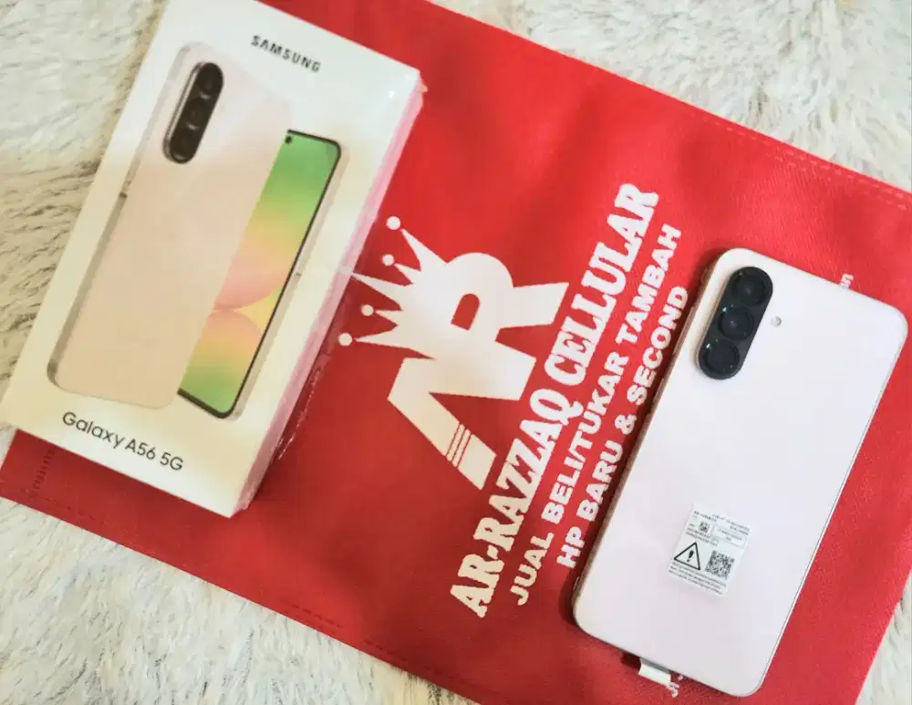 Samsung A56 5G 8/256 Layar super amoled 120 Hz
OPEN BOX SAJA